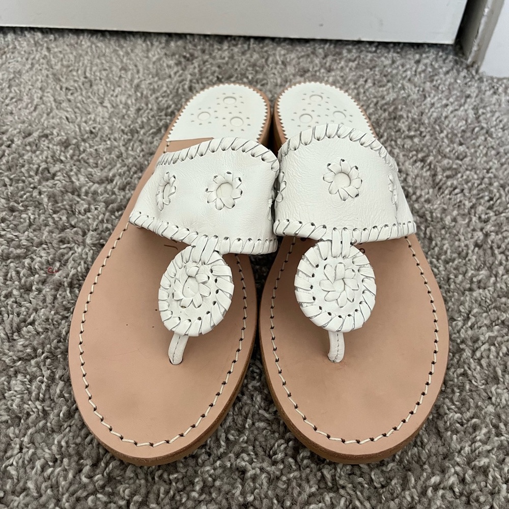 Brand New White Jack Rogers